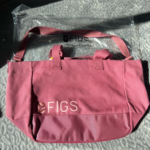 Figs Bags Nwt Figs Bca Laminated Tote Bag In Quartz No Longer